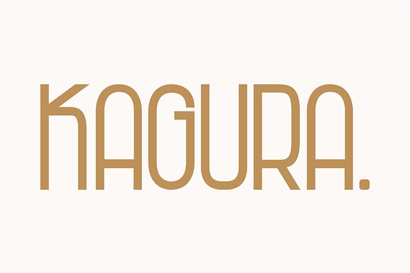 Kagura Schriftart