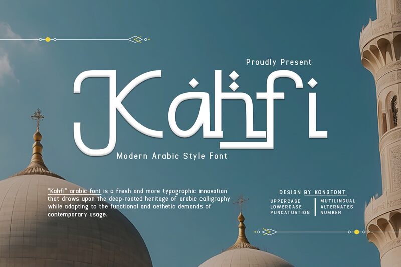 Kahfi フォント