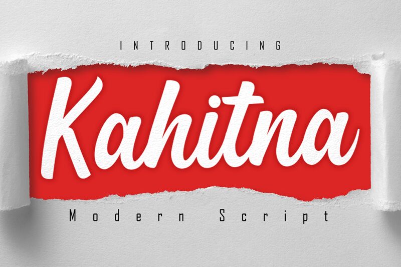 Kahitna Schriftart