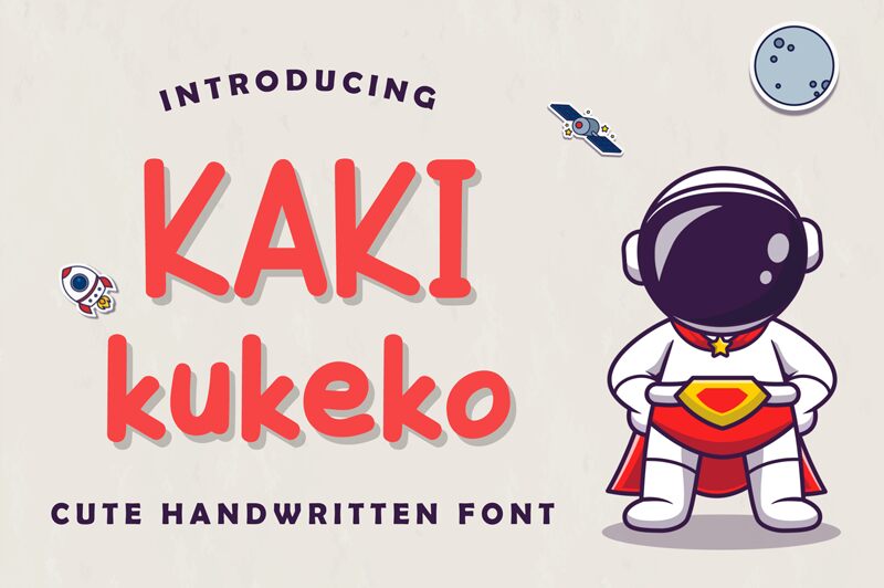 Kakikukeko Schriftart