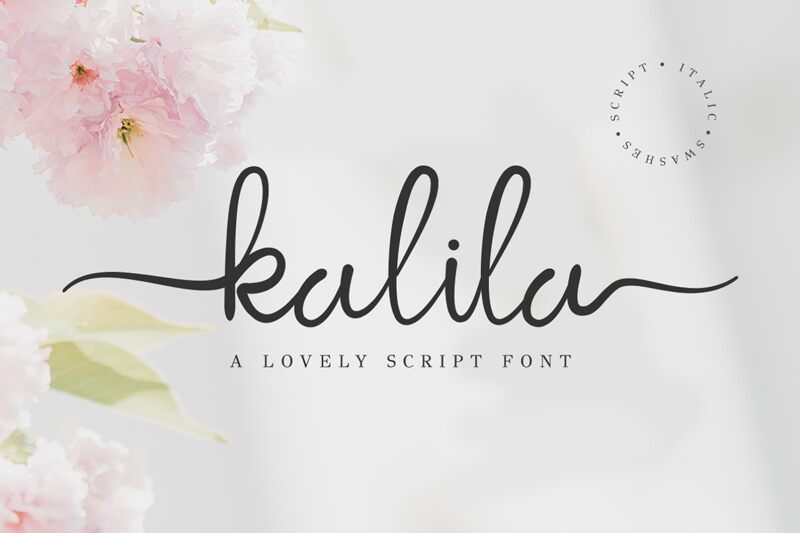 kalila Schriftart