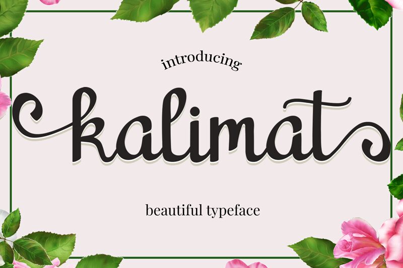 kalimat Regular font | Fonts2u.com