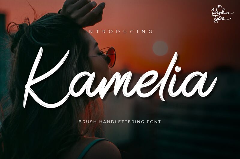 Kamelia Schriftart