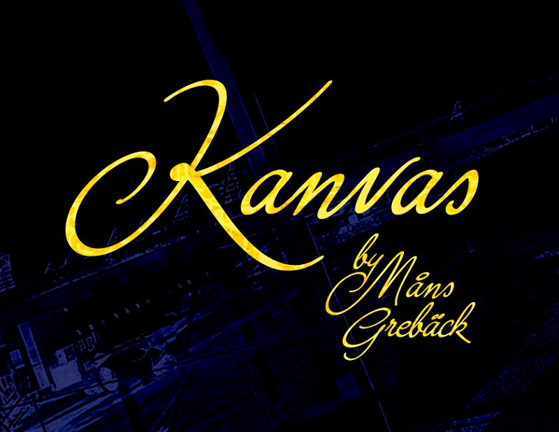 Kanvas Schriftart