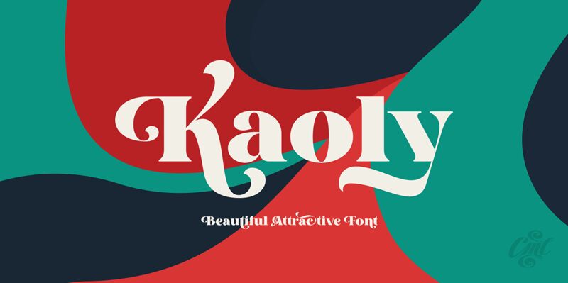 Kaoly Schriftart