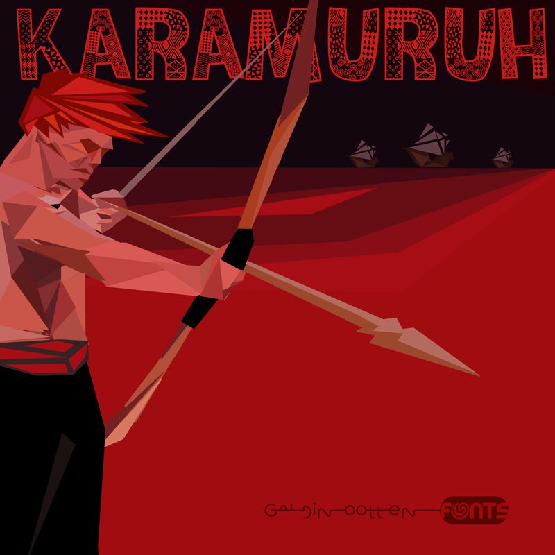 Karamuruh Schriftart