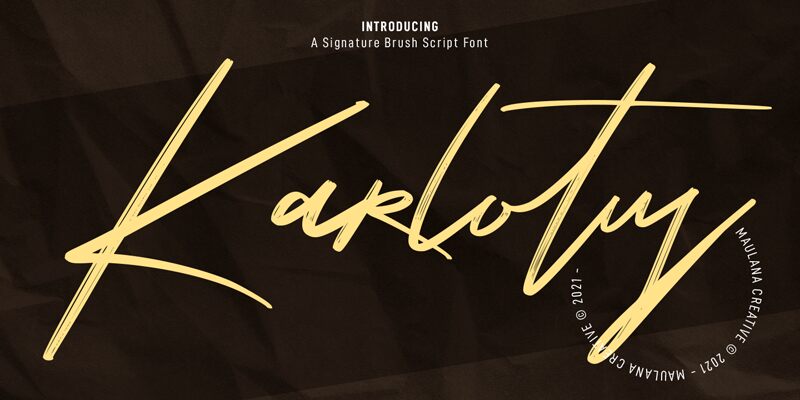 Karlotus Druh písma