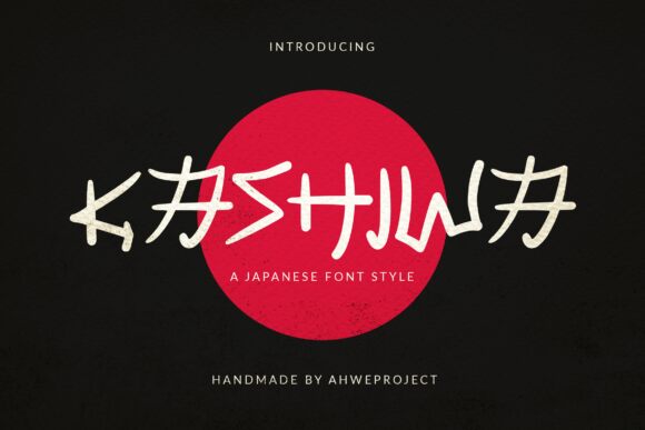 Kashiwa Schriftart