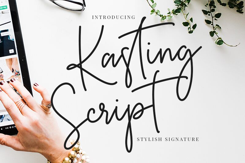 Kasting Script Czcionka