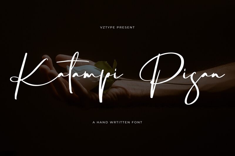 Katampi pisan Schriftart
