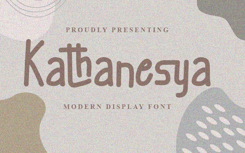 Kathanesya 字体