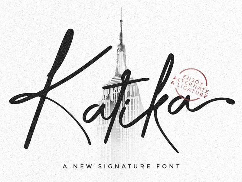 Katika Schriftart