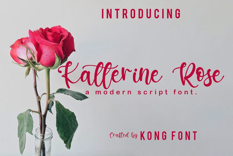 Katterine Rose Schriftart