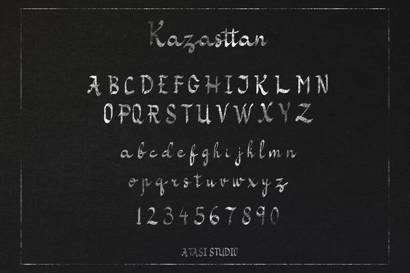 Kazasttan Font