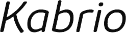 KabrioAbarth-LightItalic