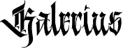 Preview of the Kalecius personal use font