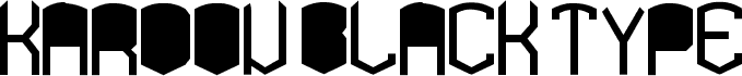 KARDONblackTYPE