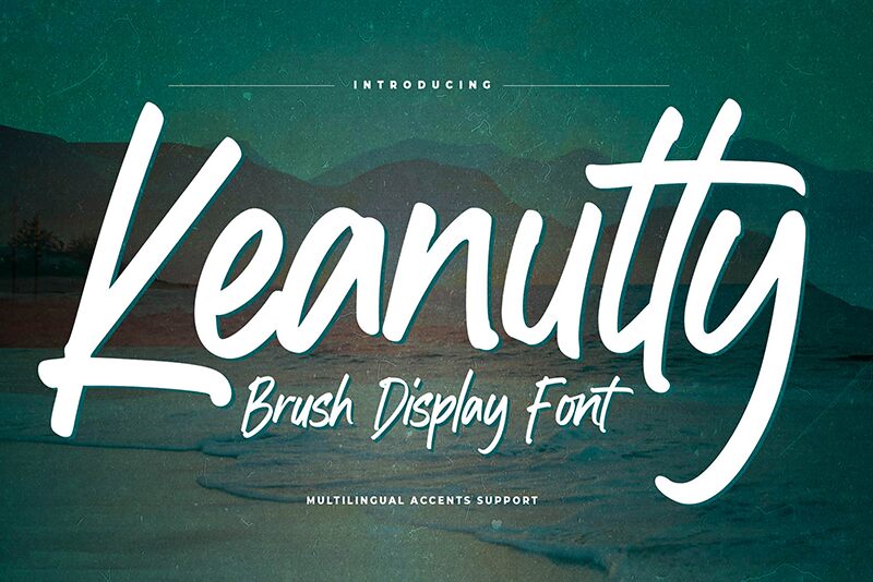 Keanutty font | Fonts2u.com