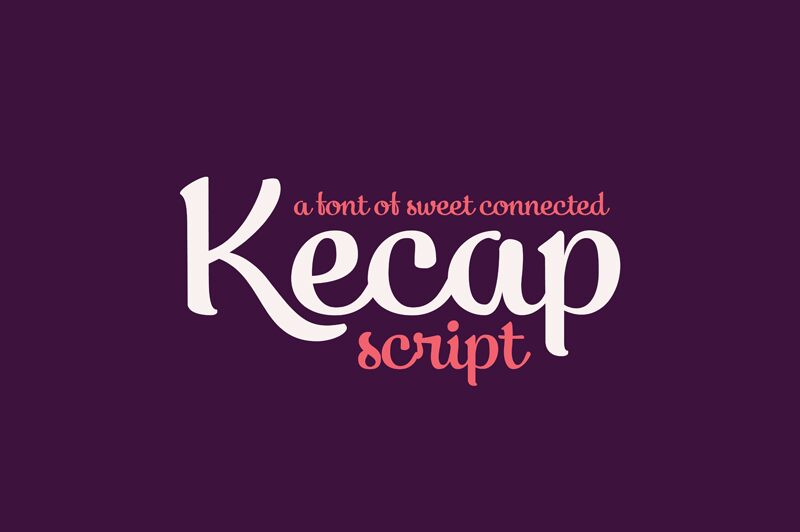 Kecap Schriftart