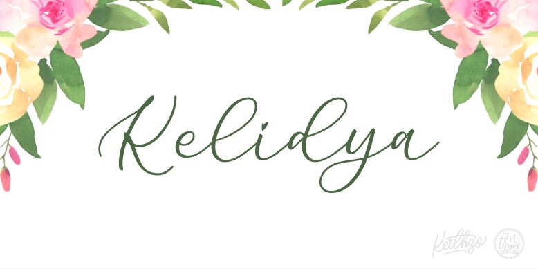 Kelidya Czcionka