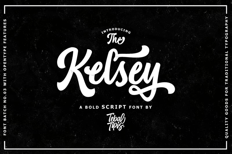 Kelsey Script Schriftart