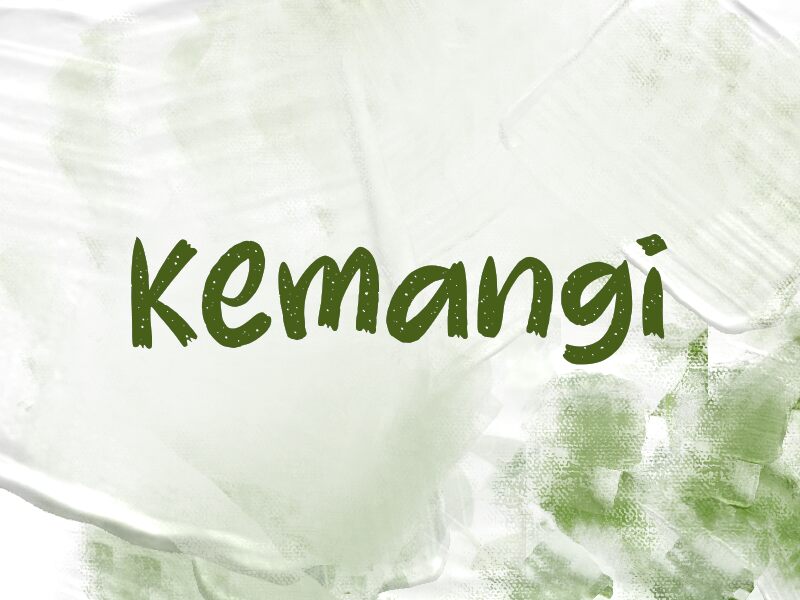 K Kemangi 字体