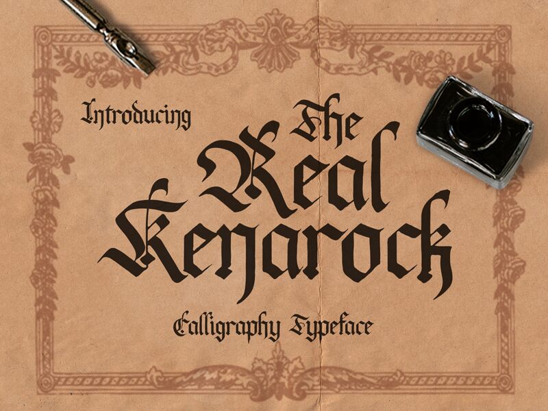 Kenarock Font