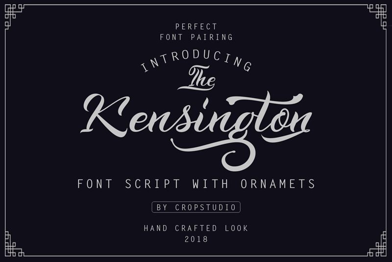 Kenshington Schriftart