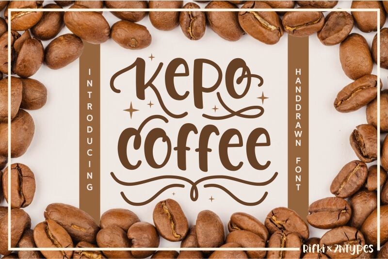 Kepo Coffee Czcionka