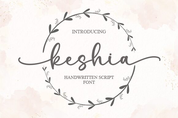 Keshia Шрифт