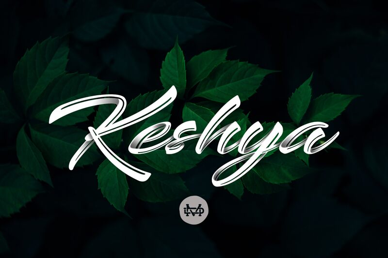 Keshya Schriftart