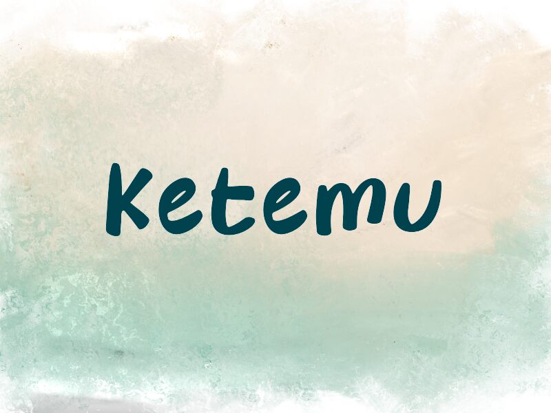 K Ketemu Font