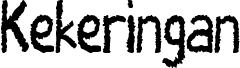 Kekeringan 字体预览