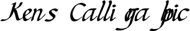 Ken's Calligraphic