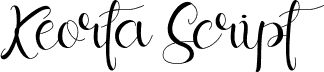 Keorta Script Regular