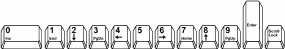 Preview of the Key Extended © SD font