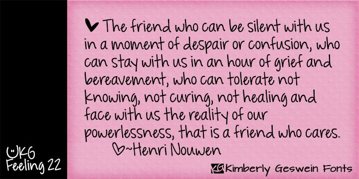 KG Feeling 22 Czcionka