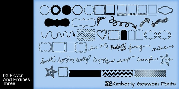 KG Flavor and Frames Carattere