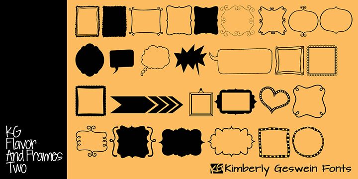 KG Flavor And Frames Two Carattere