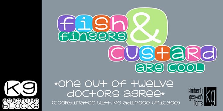 KG Geronimo Blocks Carattere