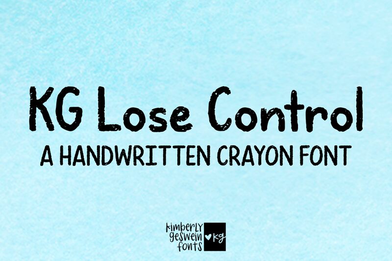 KG Lose Control الخط 