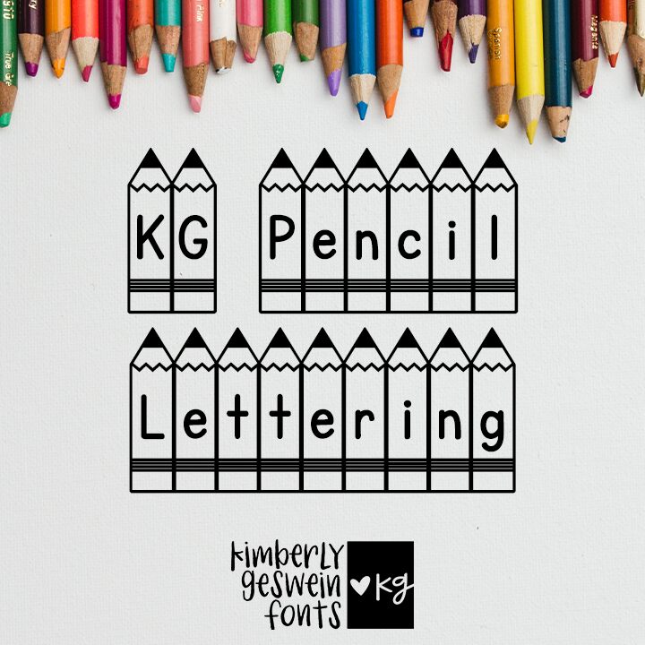 KG Pencil Lettering Czcionka