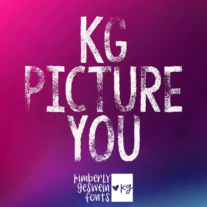 KG Picture You Schriftart