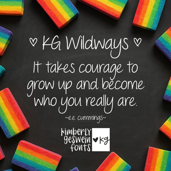 KG Wildways Schriftart