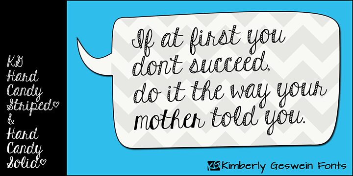 KG Hard Candy Carattere