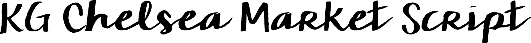 KG Chelsea Market Script font