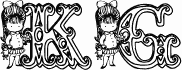 Preview of the KG CUTIE1 font