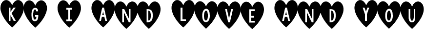 KG I And Love And You