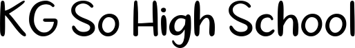 KG So High School EF Normal