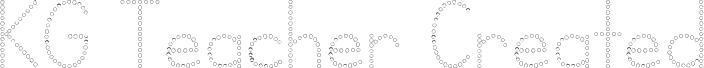 KG Teacher Created Polkadot フォント